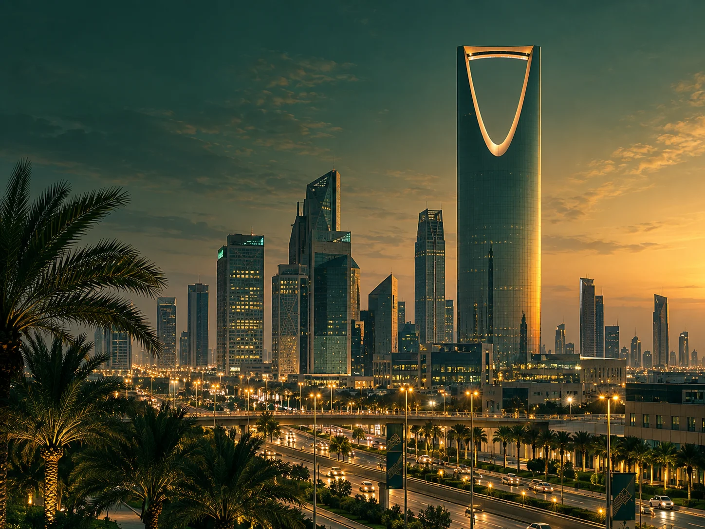 أفق مدينة الرياض